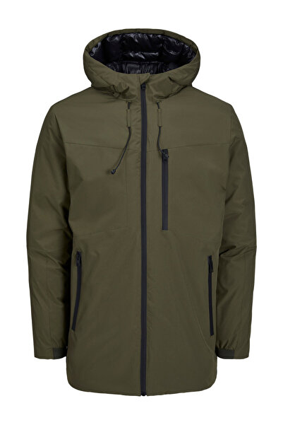 Jack & Jones Jacke Payne Parka Jacke mit Kapuze und Kordelzug