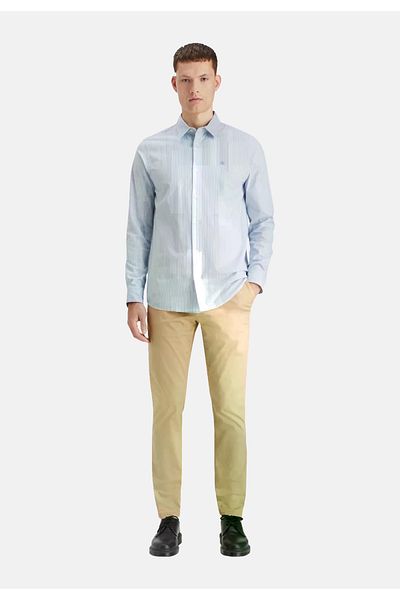 Scotch & Soda Hemd Core Oxford Solid Langarmhemd