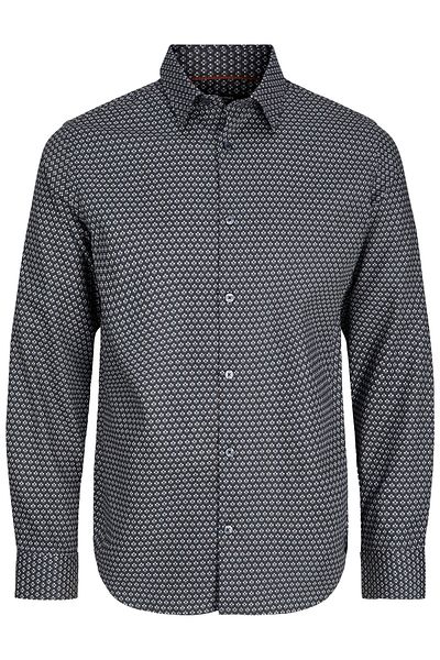 Jack & Jones Hemd ARTHUR Comfort-Fit Langarmhemd und Kent-Kragen