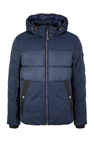 Tom Tailor Jacke Steppjacke mit abnehmbarer Kapuze