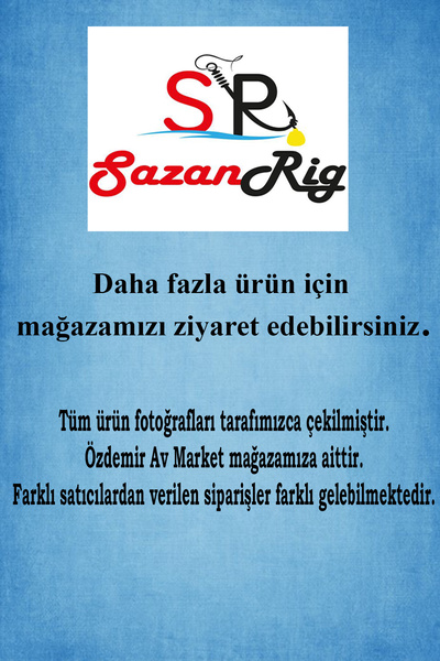 SAZAN RİG Küspe Aparatlı Yüzen Çift Mısırlı Küspeli Sazan Takımı (KÜSPE DAHİL)