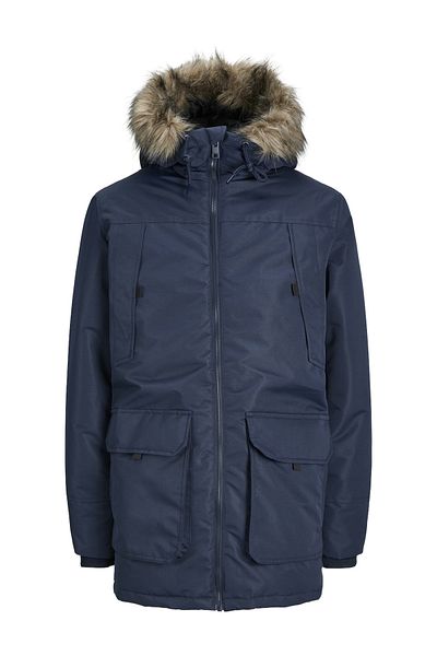 Jack & Jones Parka CONSTRUCT lange Jacke