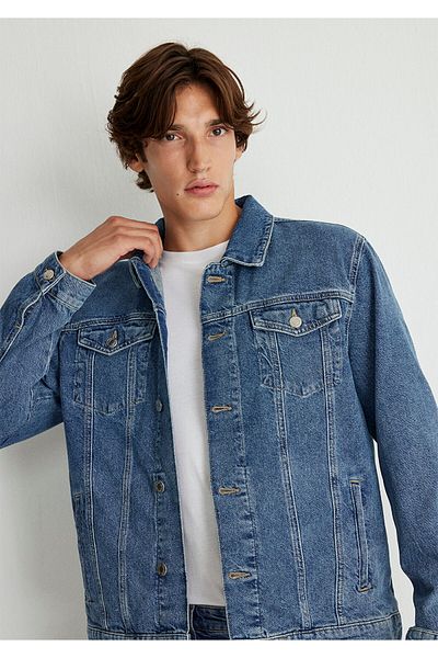 Mavi Frank 90s Misty Indigo Si Jean Jacket 0115280974