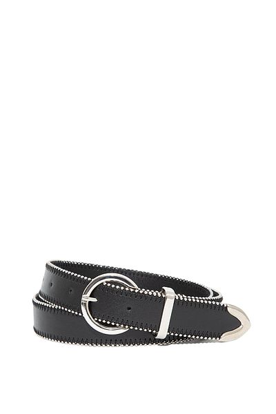 Mavi Black Faux Leather Belt 1911456-900