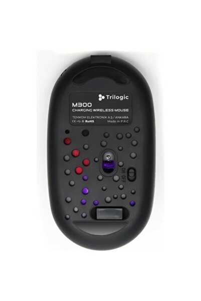 TRILOGIC M300-S KABLOSUZ RGB MOUSE,SİYAH,1200