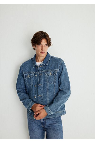 Mavi Frank 90s Misty Indigo Si Jean Jacket 0115280974