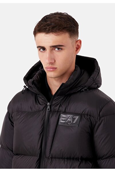 EA7 Jacke Steppjacke aus irisierendem Funktionsgewebe