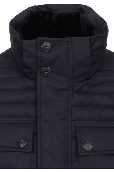 CASAMODA Abnehmbare Kapuze ile Wintersteppjacke Parka