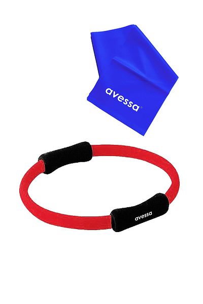 AVESSA 2-Piece Pilates Set Red