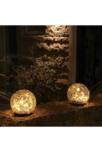 NEXTLY Ηλιακή εξωτερική γυάλινη λάμπα με αισθητήρα φωτός, για