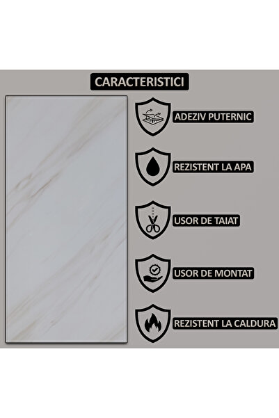 NEXTLY Tapet Autoadeziv Imitatie Marmura , Waterproof, Ajustabil, Adeziv Puternic, Usor De Montat