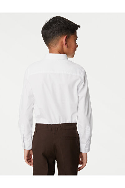 Marks & Spencer 2'li Slim Fit Uzun Kollu Gömlek (2-18 Yaş)