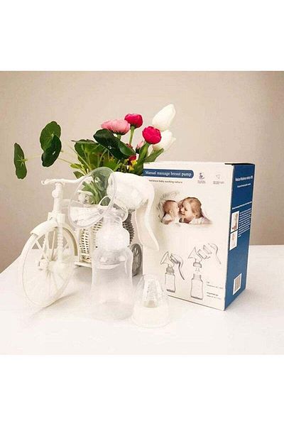 Generic Manual Silicone Breast Pump With Adjustable Suction And Accessories