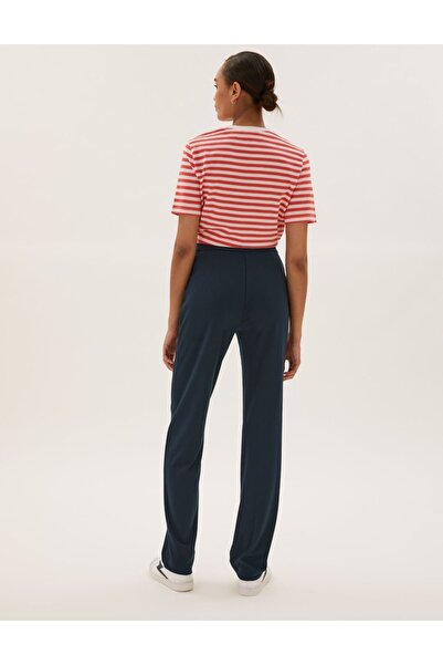 Marks & Spencer Straight Leg Örme Pantolon