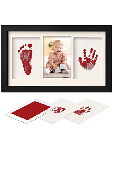 Moky Design Baby Hand Footprint Set, Boy Girl Newborn Baby Gift, Touchless In...