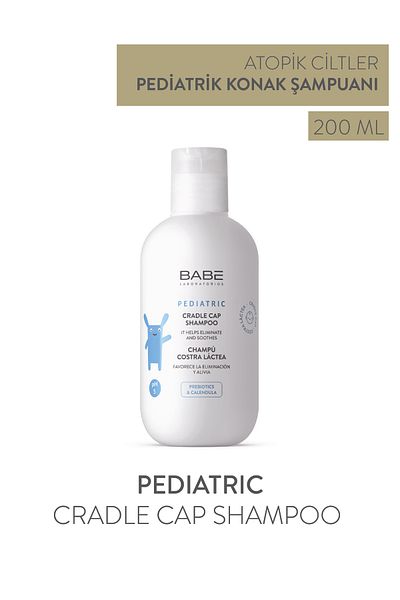 Babe Laboratorios Cradle Cap Pediatric Care Shampoo Anti-Cone 200 ml
