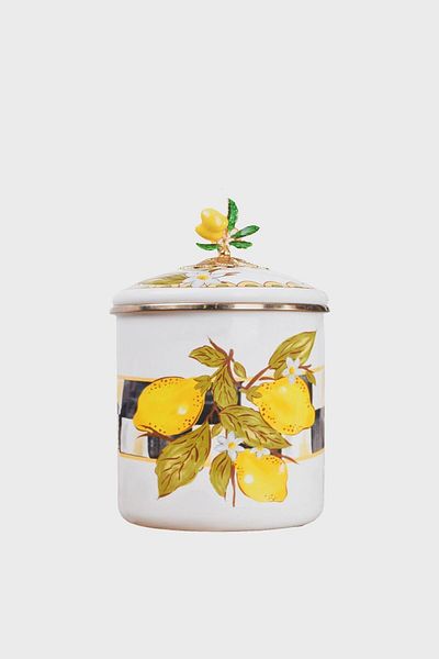 Miss Betty Enamel Jar 12 cm Linda Collection Miss-9663-02