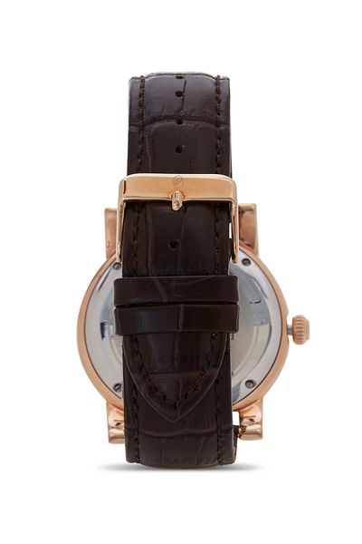 Philippe Moraly Men's Analog Wrist Watch L1423RBB - 34 mm - Black