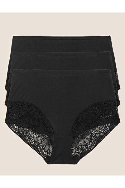 Marks & Spencer 3'lü Body Soft Full Brief Külot Seti