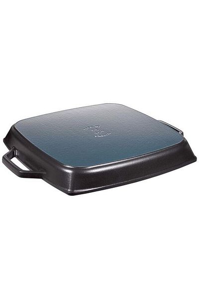 STAUB La Cocotte 33 cm Cast Iron Grill Pan Black - 405117830