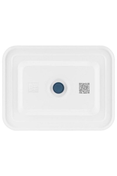 ZWILLING Fresh & Save
Vacuum Refrigerator Storage Container, Borosilicate Glass, Mediterranean Blue