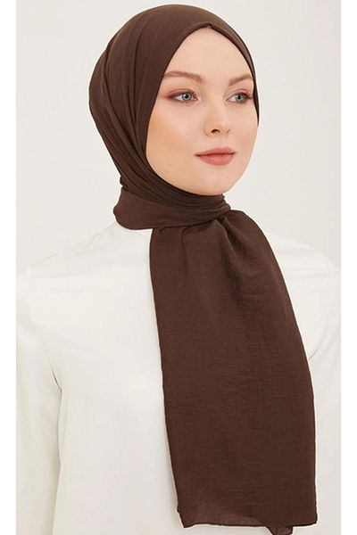 Armine Trend Natural Soft кафяв шал - 11