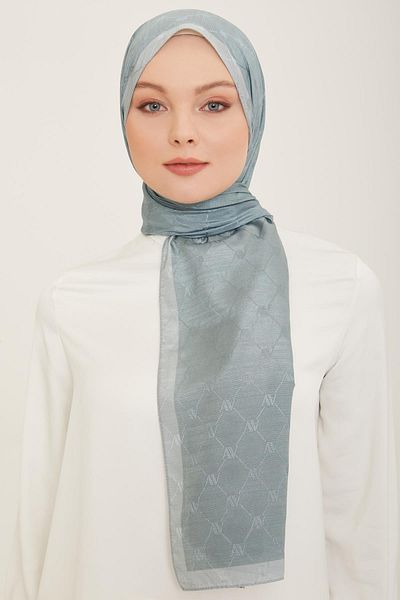 Armine Trend Monogram Shawl 2-149 - Verde mentă