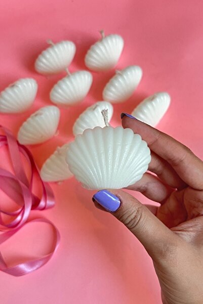 SUWAYZİ Bernami Özel Mini Istiridye Mum Davet Nikah Söz Nişan Kına Hediyeliği