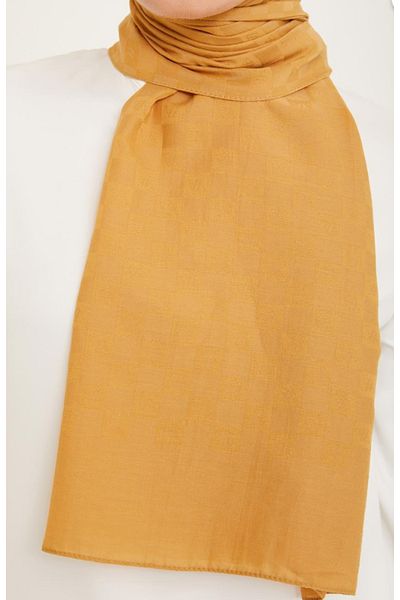 Armine Trend P.Monogram Shawl 21054 Mustard