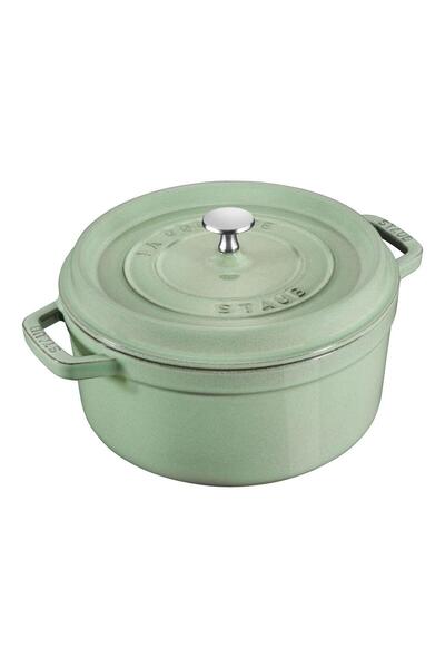 STAUB LA COCOTTE 28 Cm 6,75Lt Adaçayı Yuvarlak Döküm Tencere - 405087070