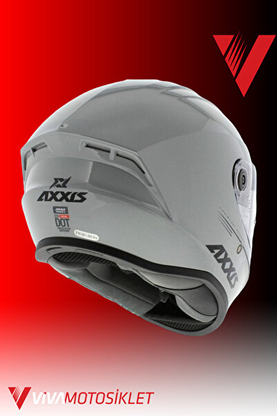 AXXIS Axxıs Draken S Gloss Gray (TAM KASK)