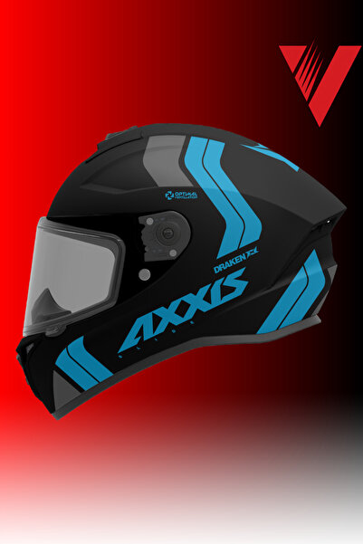AXXIS DRAKEN SLİDE B7 MATT FLOUR BLUE