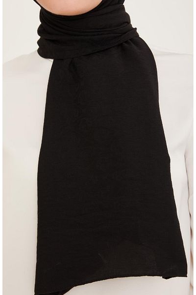 Armine Trend P.Monogram Shawl 65 Black
