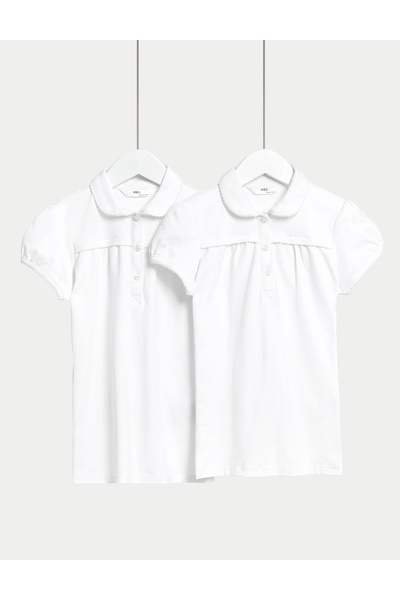 Marks & Spencer 2'li Polo Yaka T-Shirt (2-18 Yaş)