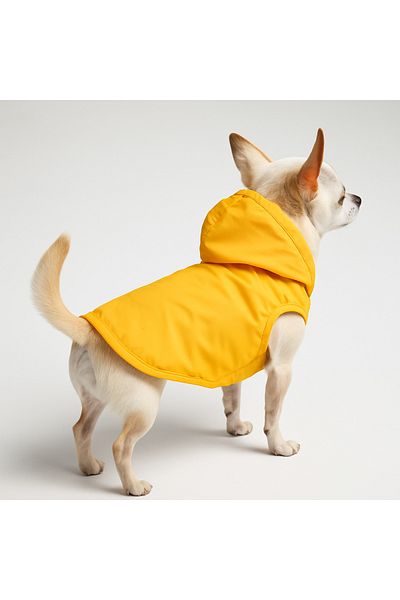 MPZ Pets Yellow Dog and Cat Vest & Jacket with Fleece Inside