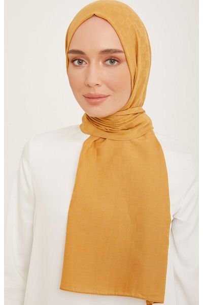 Armine Trend P.Monogram Shawl 21054 Mustard