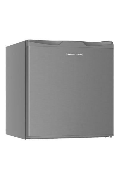 general goldin 48 Lt 1.7 CuFt Steel Color Mini Refrigerator, Noiseless, Energy Saving, Freezer Storage