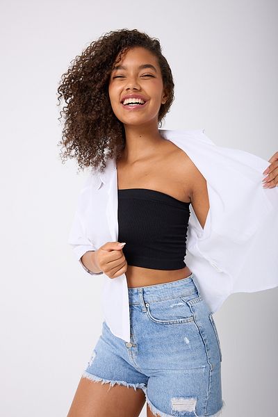 FOREVER MORE Crop Top fără bretele
