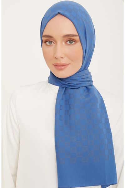 Armine Trend P.monogram șal 3218 Albastru