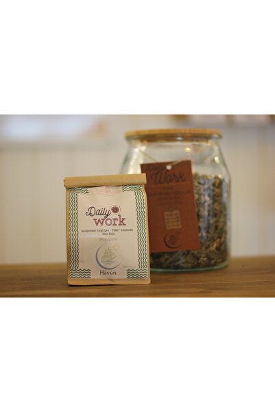 Haven Herbs & Blends Daily Work 50 gr | Tulsi - Gotu Kola - Limonotu - Gunpow...