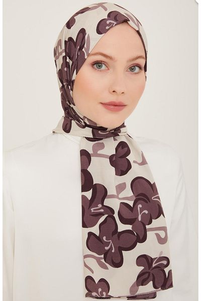 Armine Trend Defne șal 6348-23 Cremă prune