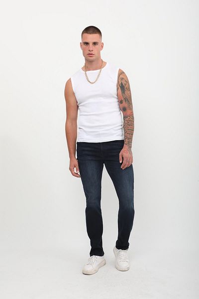 BANNY JEANS Мъжки тъмносини дънки