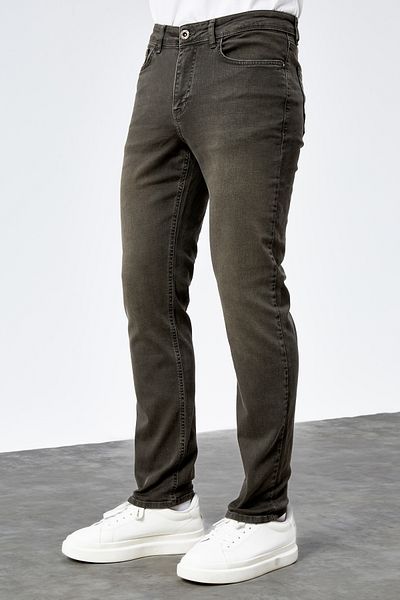 HALAT'S Мъжки дънки RAMOS Pine Green Regular Fit Lycra Jeans