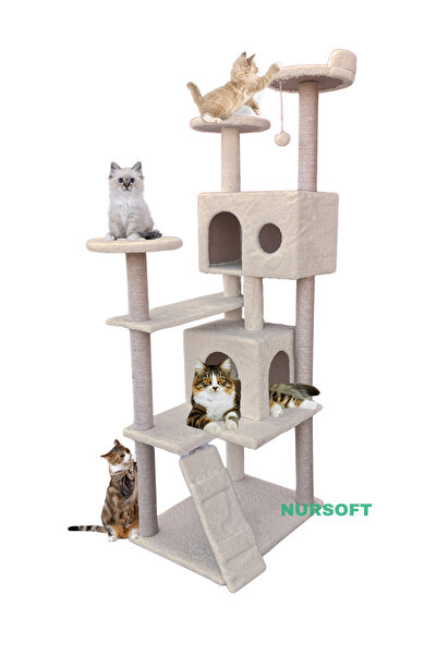 Nursoft Tower Cat House Scratching