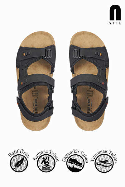 İmerShoes Daily Women Men Thick Anatomical Sole Velcro Adjustable Beach Pool Sea Sandals 037-337-183