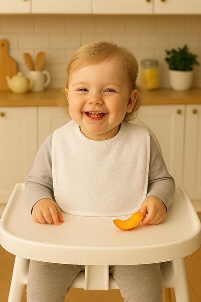 Ender Home Cottonverse 2-Piece Baby Bib – 100% Cotton Towel 25X30 cm