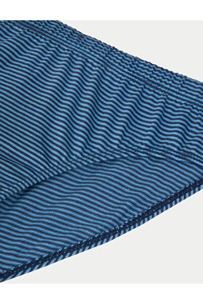 Marks & Spencer 10'lu Çizgili Brief Külot Seti