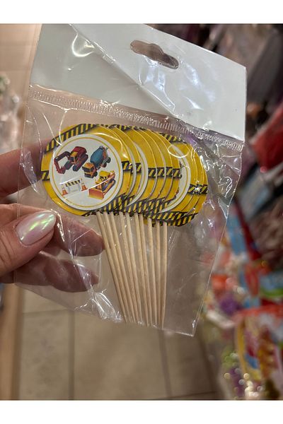 Deniz Party Store مسواك آلات البناء البناء 10 قطع
