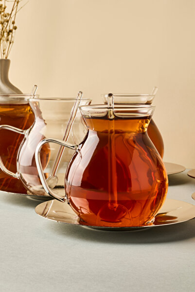 Perotti Keyf-I Ala 18 Piece Tea Cup Set 200 ml