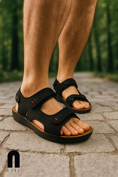 İmerShoes Zilnic Femei Bărbați Talpă anatomică groasă Velcro Reglabilă Plajă Piscina Sandale de mare 037-337-183